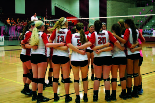 Girls volleyball loses against Lewisville, hoping for win in future