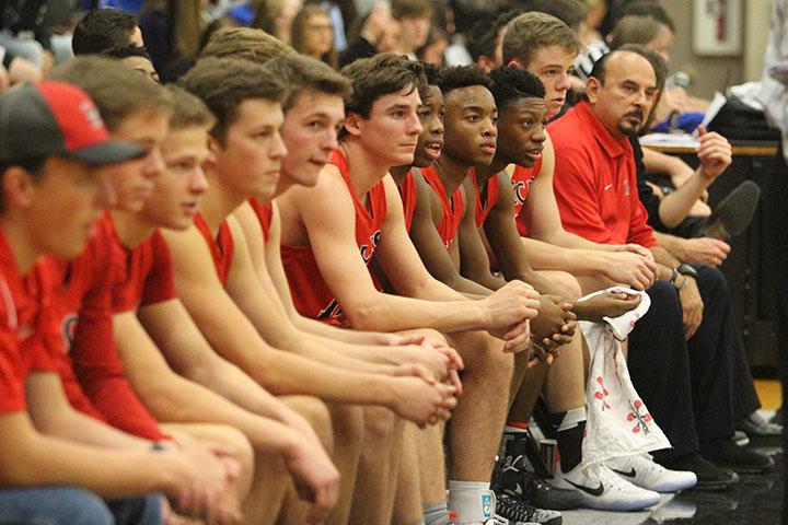 Marcus vs. Hebron Basketball game