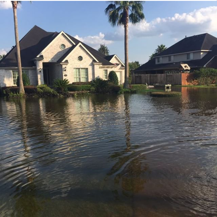 Katy, Texas was among the several small towns also affected by Hurricane Harvey. Locals resorted to climbing to high ground and occupying the local high schools to avoid the flooding.