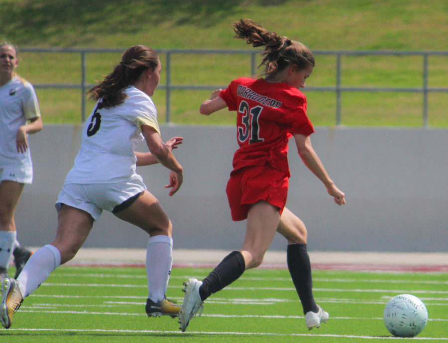 Girls varsity soccer pounces on the Tigers