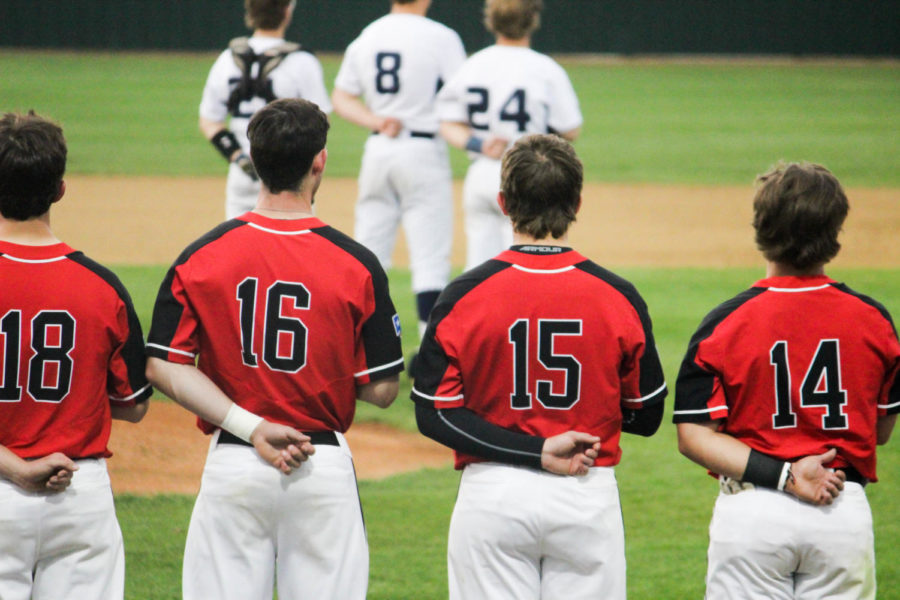 Varsity baseball sweeps series with Flower Mound