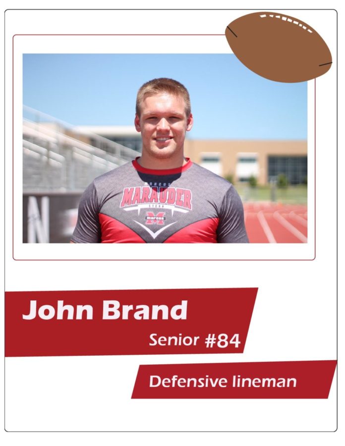 Adopt An Athlete: John Brand