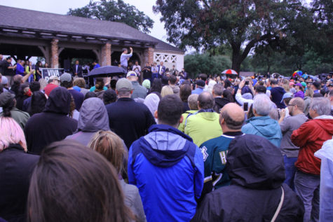 Congressman Beto ORourke held a rally in Fort Worth