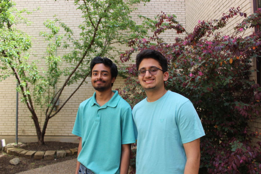 Junior Aryan Sharma and senior Sai Ramesh have been friends for many years and have grown close over their mutual passion for basketball. While they dont play for the school team, their passion lead them to start H4O.