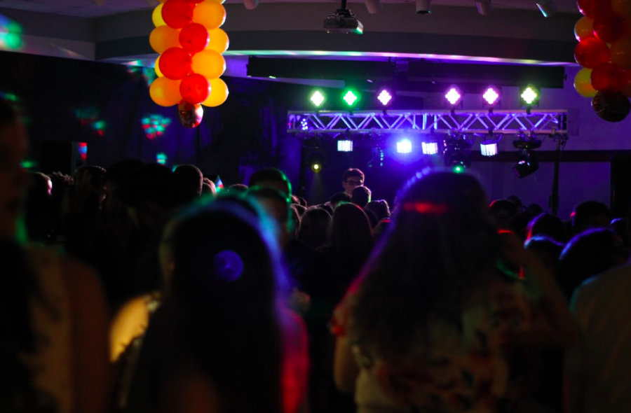 Students danced the night away at last years homecoming dance. 