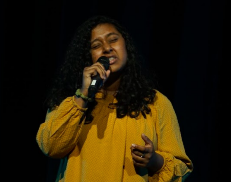 Junior Ria Chacko won Marcus Idol after her performance of The Joke.