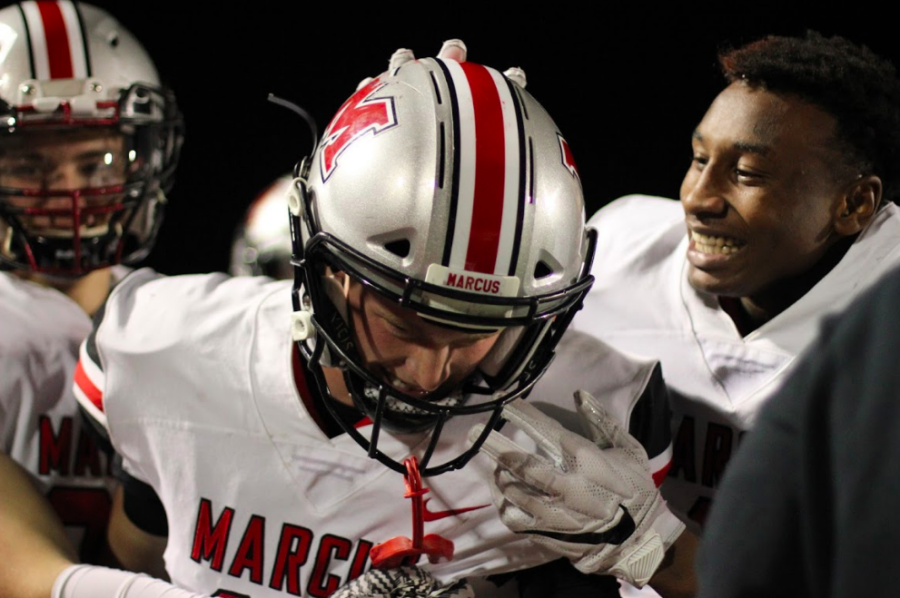 The Marauders played the Irving MacArthur Cardinals last year (pictured above) and came out on top 34-17. The Marauders last game was against Flower Mound and they got the win 34-31. 