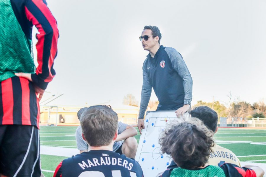 Coach Sam Garza has played with the San Jose Earthquakes, Arizona United and Seattle Sounders in the Major Soccer League. He is now bringing his professional experience to coaching the Marauders. 