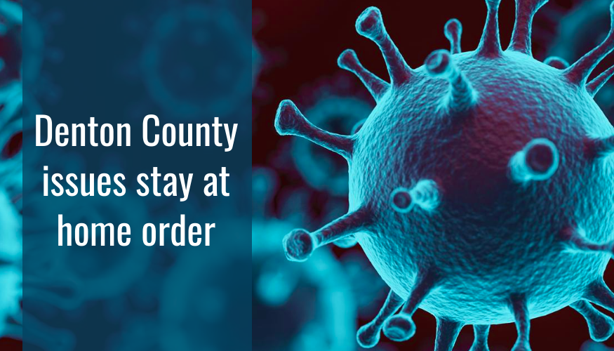 Denton County Judge Andy Eads issued a stay at home order for the county in response to the COVID-19 pandemic. Photo courtesy of the U.S. Food and Drug Administration.