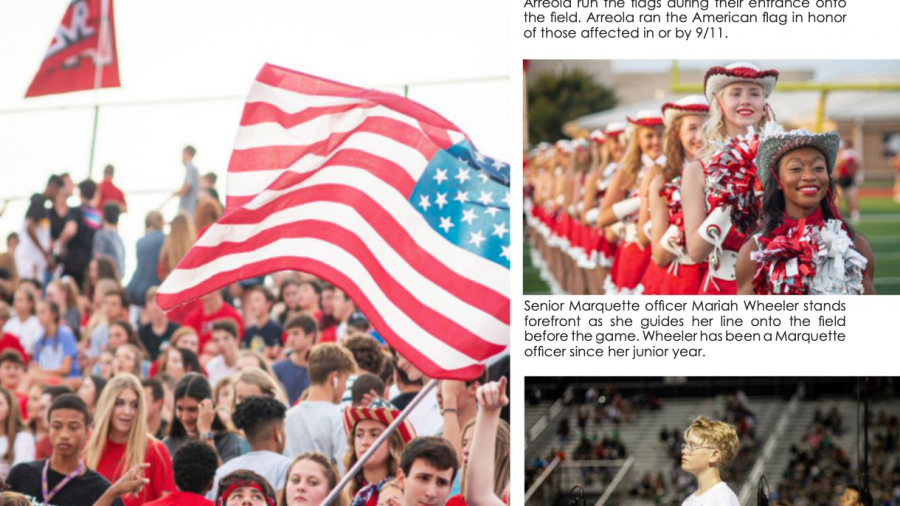 Photo story: Patriotic pep rally