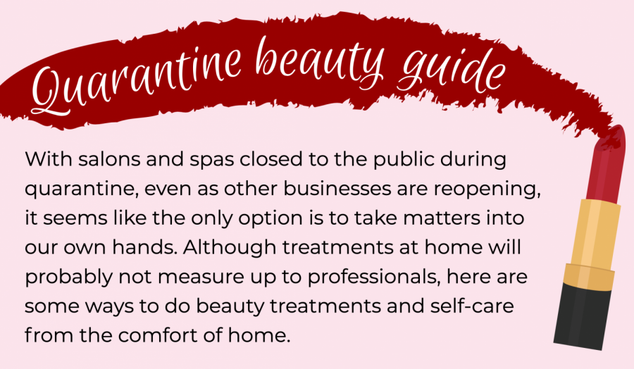 With salons and spas closed to the public during quarantine, even as other businesses are reopening, it seems like the only option is to take matters into our own hands.