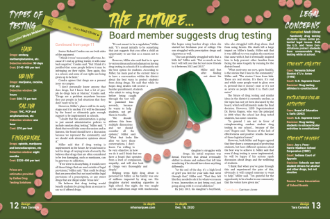 Design: Board member suggests drug testing
