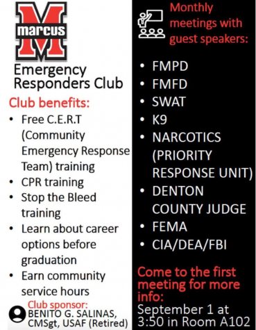 Along with serving as an opportunity to learn about careers as a first responder, the club has no age, grade or GPA requirement.