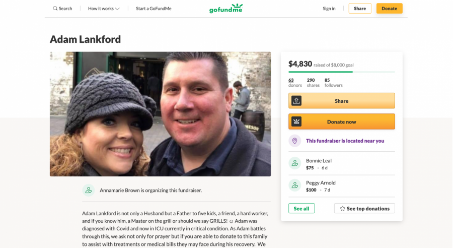 Bridges family friend Annamarie Brown started a GoFundMe to help with Lankfords hospital expenses.