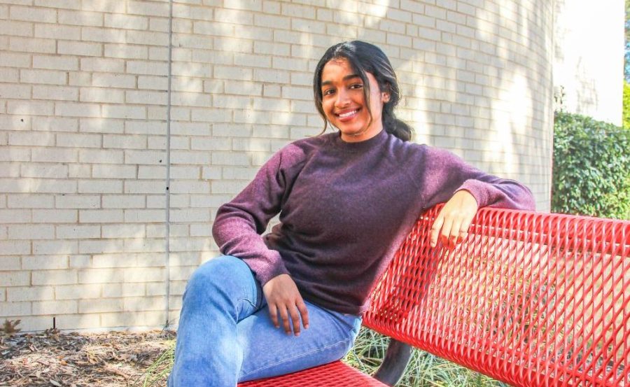 After she graduates, senior Rhea Karamuru hopes Rel8 will continue to help students.