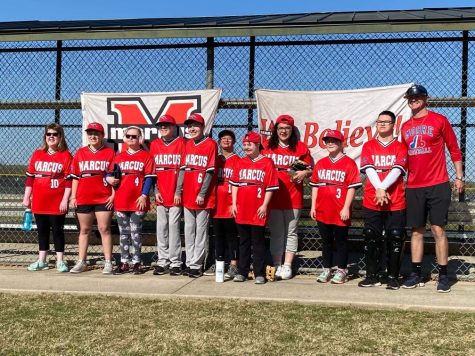 The first Miracle League North Texas season was in the fall of 2021. The Marcus team pictured above played on the new turf field for the first time in spring of 2022.