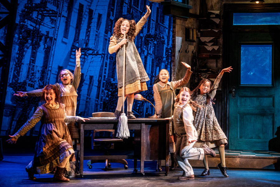 Kenzie performs at Landmark Theatre in Syracuse, New York as the debut show of “Annie” tour. 